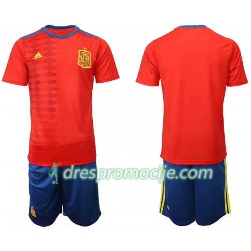 Španjolska Dres Dječji Domaći 2019 Kratkih Rukava Španjolska Dres Dječji Domaći 2019 Kratkih Rukava